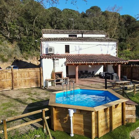 Casa Rural Can Ricos - El Mirador Del Montseny Vallgorguina Eksteriør bilde