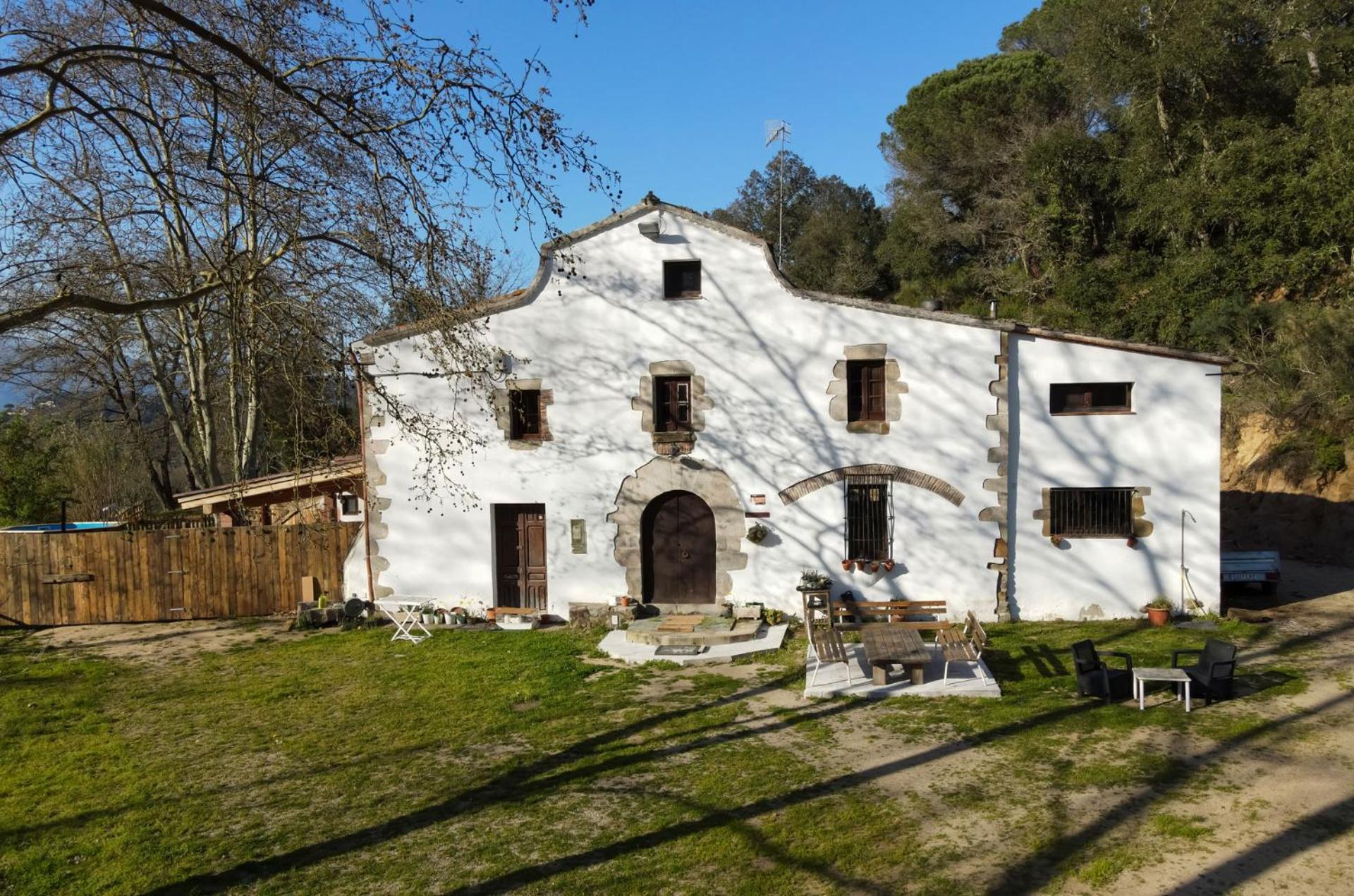 Casa Rural Can Ricos - El Mirador Del Montseny Vallgorguina Eksteriør bilde