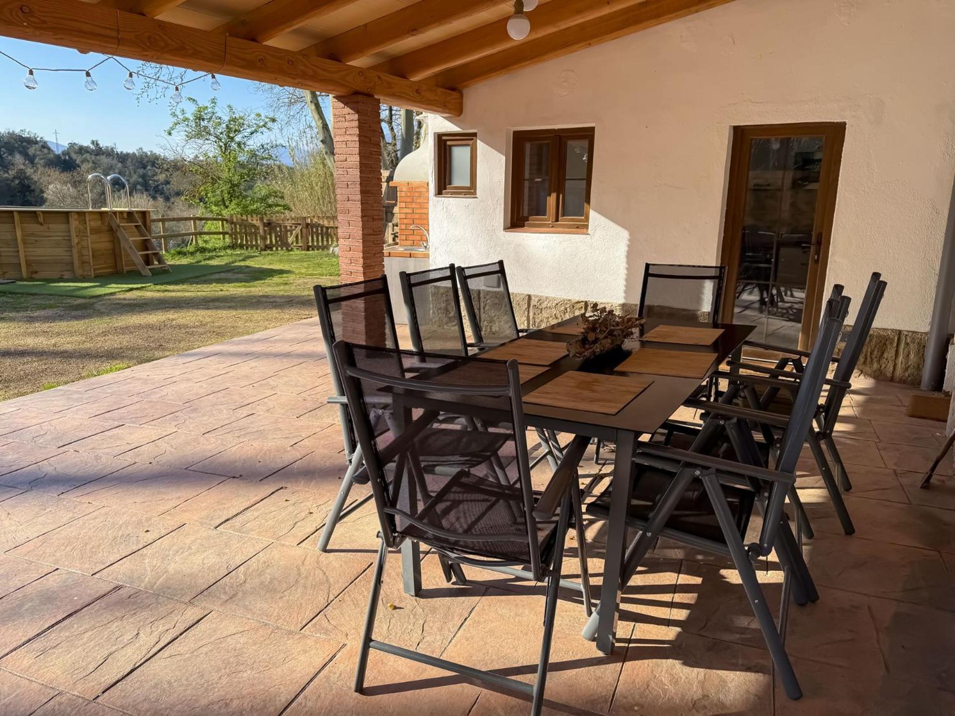 Casa Rural Can Ricos - El Mirador Del Montseny Vallgorguina Eksteriør bilde
