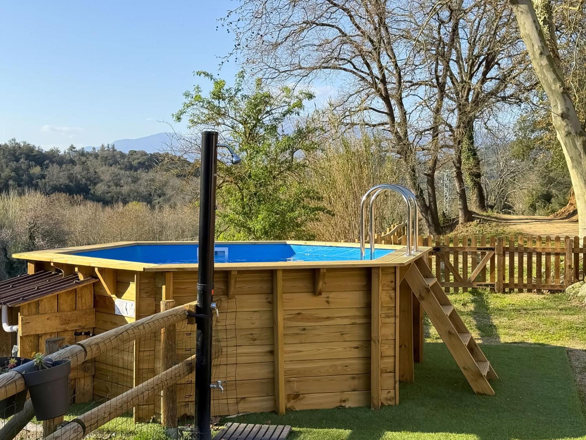 Casa Rural Can Ricos - El Mirador Del Montseny Vallgorguina Eksteriør bilde