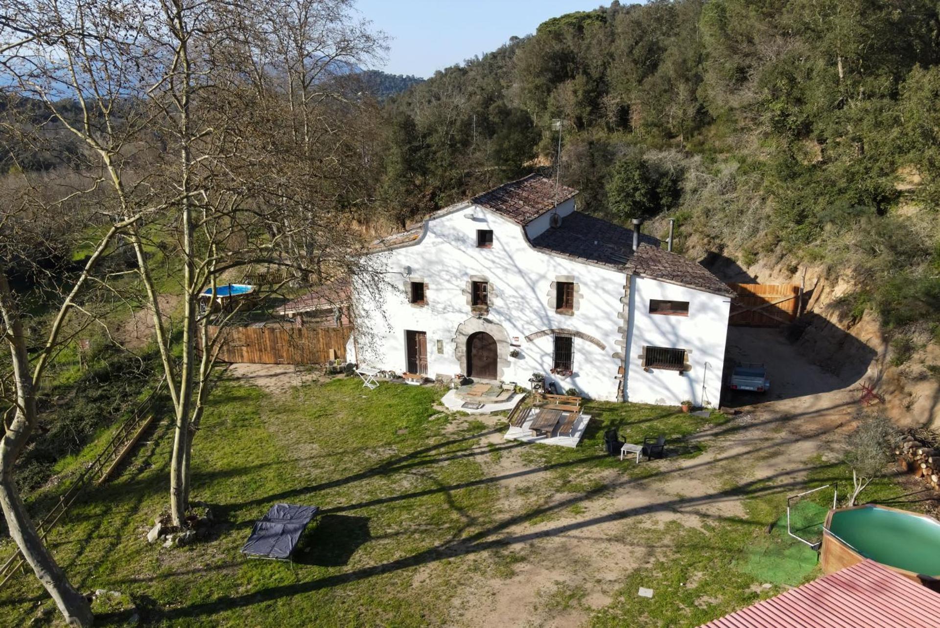 Casa Rural Can Ricos - El Mirador Del Montseny Vallgorguina Eksteriør bilde